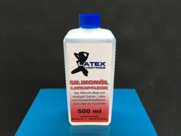 Silikonöl Latexpflege 500ml   (100ml/1,79 EUR)